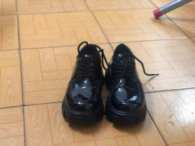(Sẵn đủ size) 🔥 Giày oxford da PU độn đế 5cm thời thượng - 4 ảnh thật cuối | BigBuy360 - bigbuy360.vn