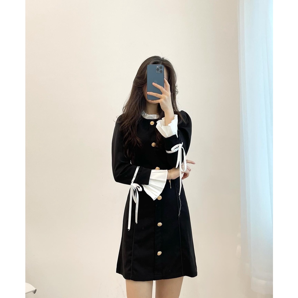 (FREESHIP) Đầm tiểu thư quảng châu cao cấp Ulzzang