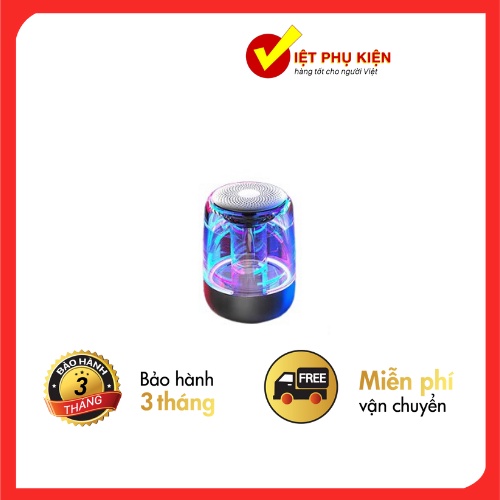 Loa bluetooth không dây C7 Ultimate kiêm đèn LED nhiều màu nháy theo nhạc