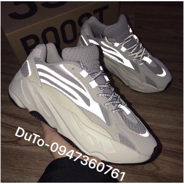 [SALE SỐC-FULLBOX] Giày yeezy boost 700 stastic phản quang size 36->43 NAM NỮ [a862]
