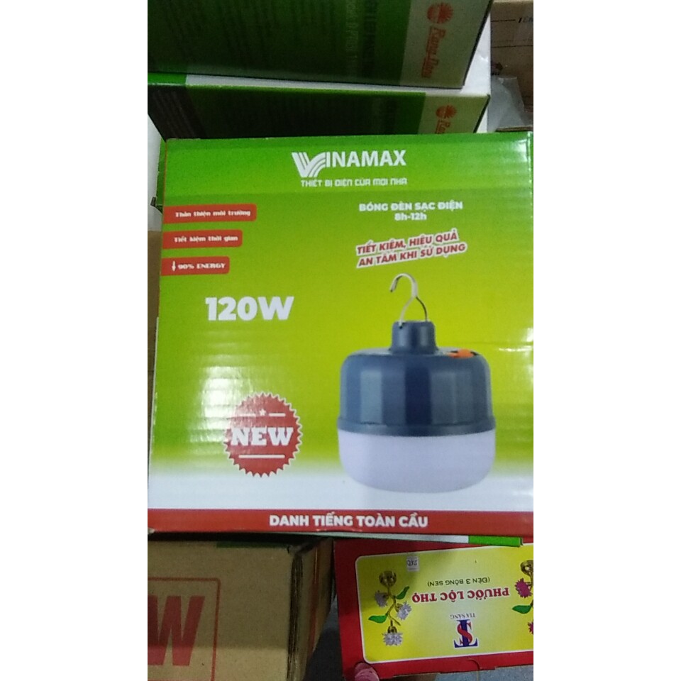 Bóng tích điện siêu sáng kèm sạc 120w