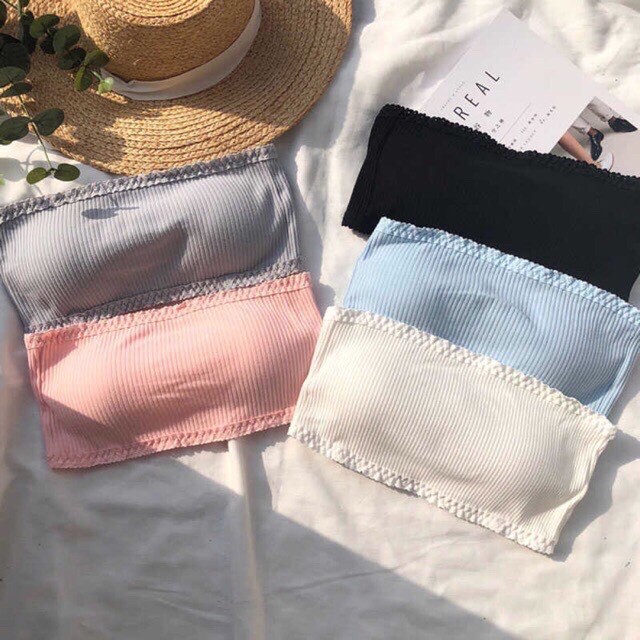 Áo lót nữ áo BRA len tăm viền ren hoa có 3 nấc cài có đệm mỏng không dây chống tuột cao cấp DOLLY SECRET A02 | BigBuy360 - bigbuy360.vn