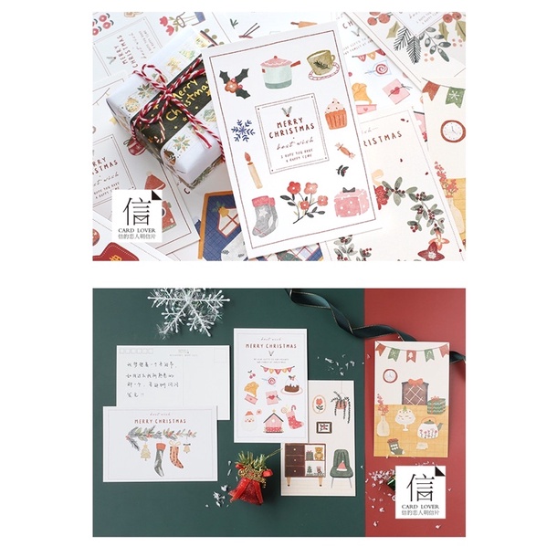 Postcard christmas