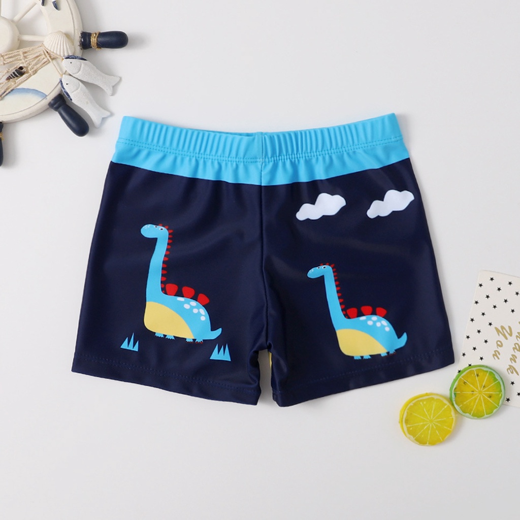 Quần Bơi Chất Liệu Mềm Mại Siêu Mỏng Thoáng Khí In Họa Tiết Hoạt Hình Cho Bé Trai