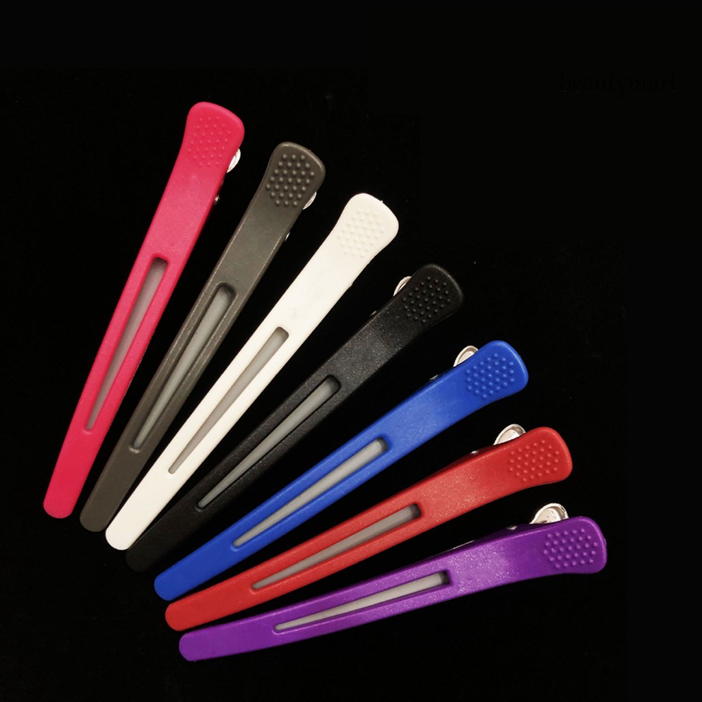 [Hàng mới về] Set 6 Kẹp Tóc Kiểu Mỏ Vịt Màu Sắc Đa Dạng Thời Trang Tiện Dụng Cho Nữ