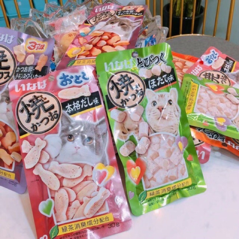 Snack Thưởng Inaba - Bánh Thưởng Cho Mèo