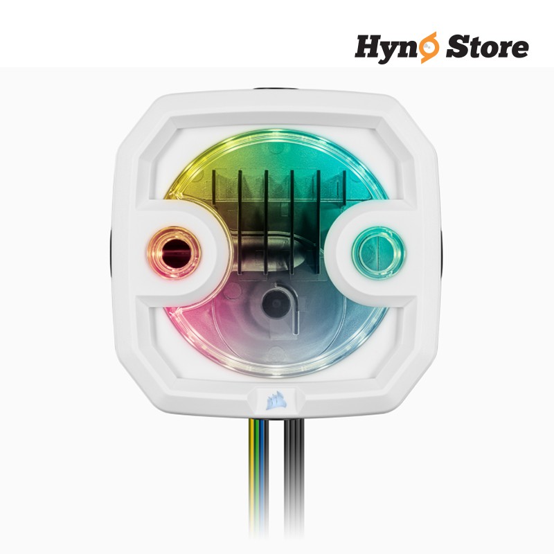 Bơm tank Corsair chính hãng Hydro X Series XD3 RGB White (Pump + Tank: 12V/18W)