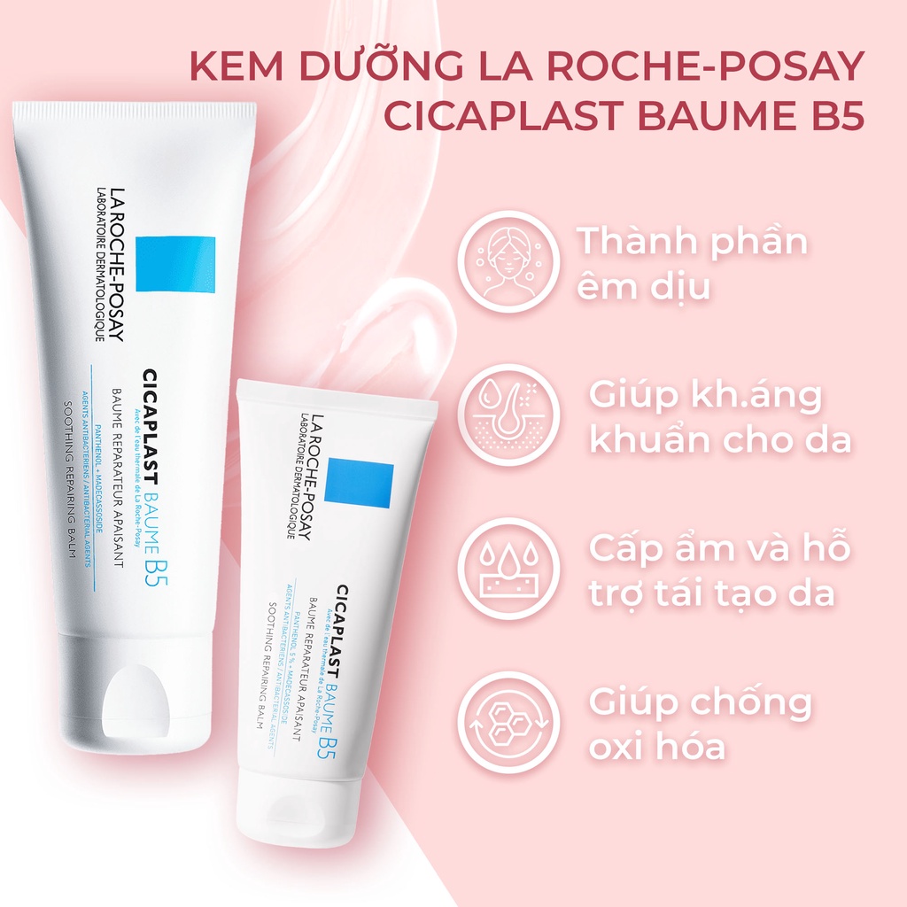 Kem Dưỡng Ẩm Phục Hồi Da Laroche-Posay Cicaplast Cream B5 Baume