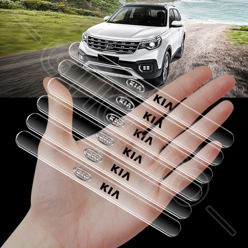 GTIOATO Trong Suốt Bộ Bảo Vệ Tay Nắm Bát Cửa ô Tô Bộ Bảo Gương Hậu Xe HơI MiếNg DáN ChốNg XưỚC Phụ Kiện Oto Cho KIA Morning Seltos Carnival Sonet K3 Soluto Sorento Sedona Cerato Rondo K5 Optima