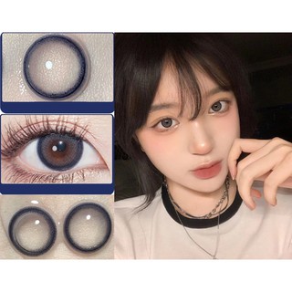 [Hàng mới về] Kính Áp Tròng Mẫu Wmbbo 21.may.17 14.2mm Màu Xanh Dương Và Xám