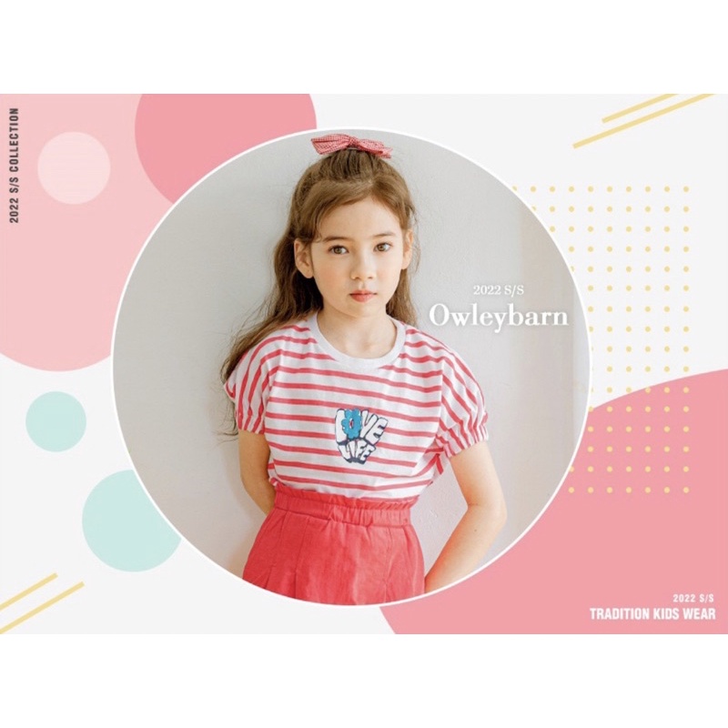 Áo phông bé gái xuất Hàn - Dư Xịn - Owleybarn