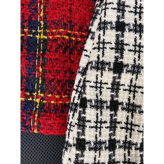 Chân váy chữ A dạ tweed