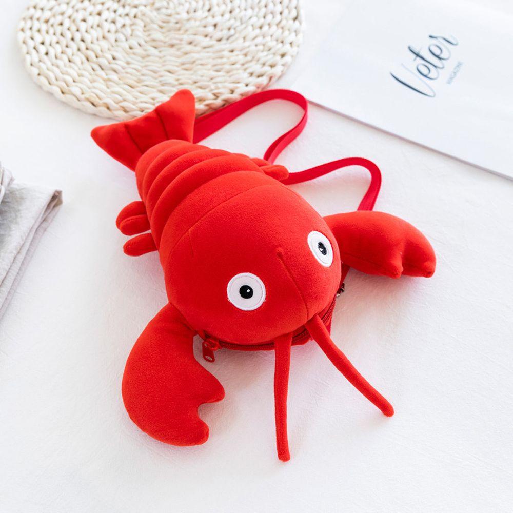LILYES Túi Đeo Chéo Hình Cá Chép Nhồi Bông Thời Trang Chất Lượng Cao