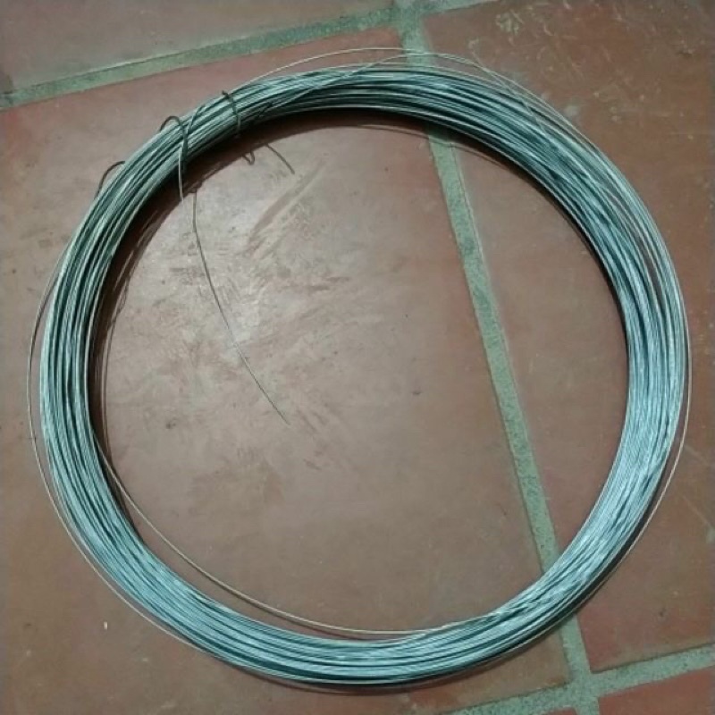 100g Dây thép mạ kẽm loại 0,5 li; 1li; 2li làm hoa giấy rất rẻo và chắc chắn