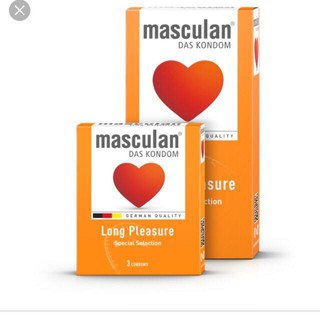 Bao cao su masculan long pleasure 5 in 1