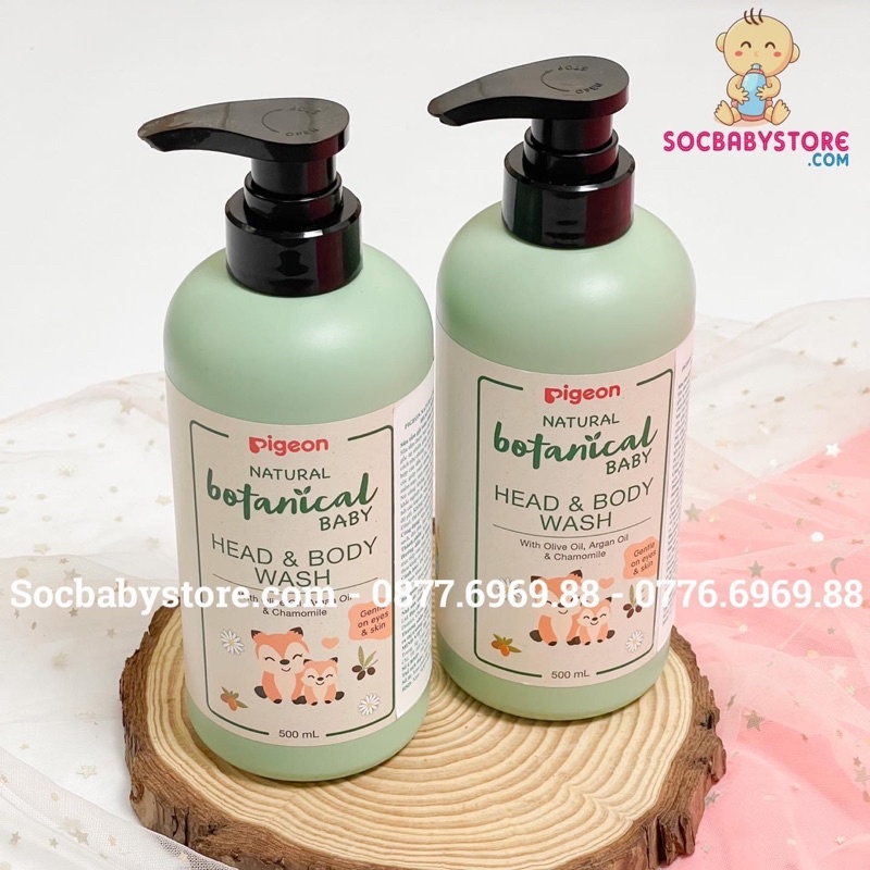 Sữa Tắm Gội Pigeon Natural Botanical 200ml / 500ml