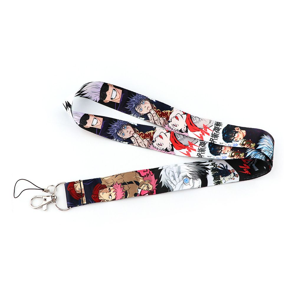 Dây Đeo Thẻ Id / Móc Chìa Khóa / Điện Thoại In Hình Anime Nhật Bản Đáng Yêu Giá Đỡ