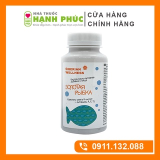 Omega 3 Siberian 💕 FREE SHIP 💕  Vitamama Omega 3 Softgels Bổ Sung Omega 3 Từ Thiên Nhiên Siberi Nga