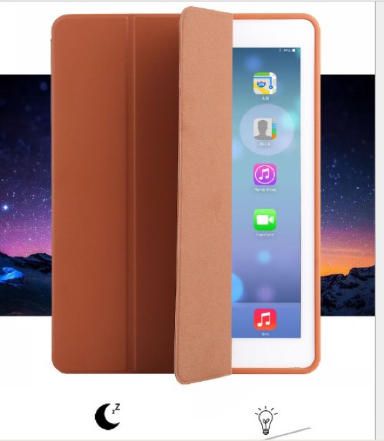 Bao da ipad 2017/2018/Air 2/Air 1/Ipad 2/3/4 có khay đựng Pen | BigBuy360 - bigbuy360.vn