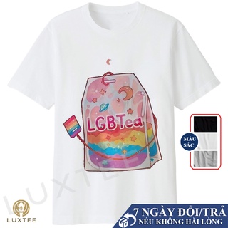 Áo thun tay lỡ lgbt nam nữ trẻ trung, áo phông lgbt đường phố đủ màu đen, trắng, xám,xanh v30