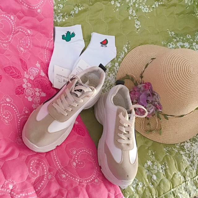 🤲🤲 Giày thể thao so sport nữ cao 5p phong cách giày ulzzang dánh nhỏ