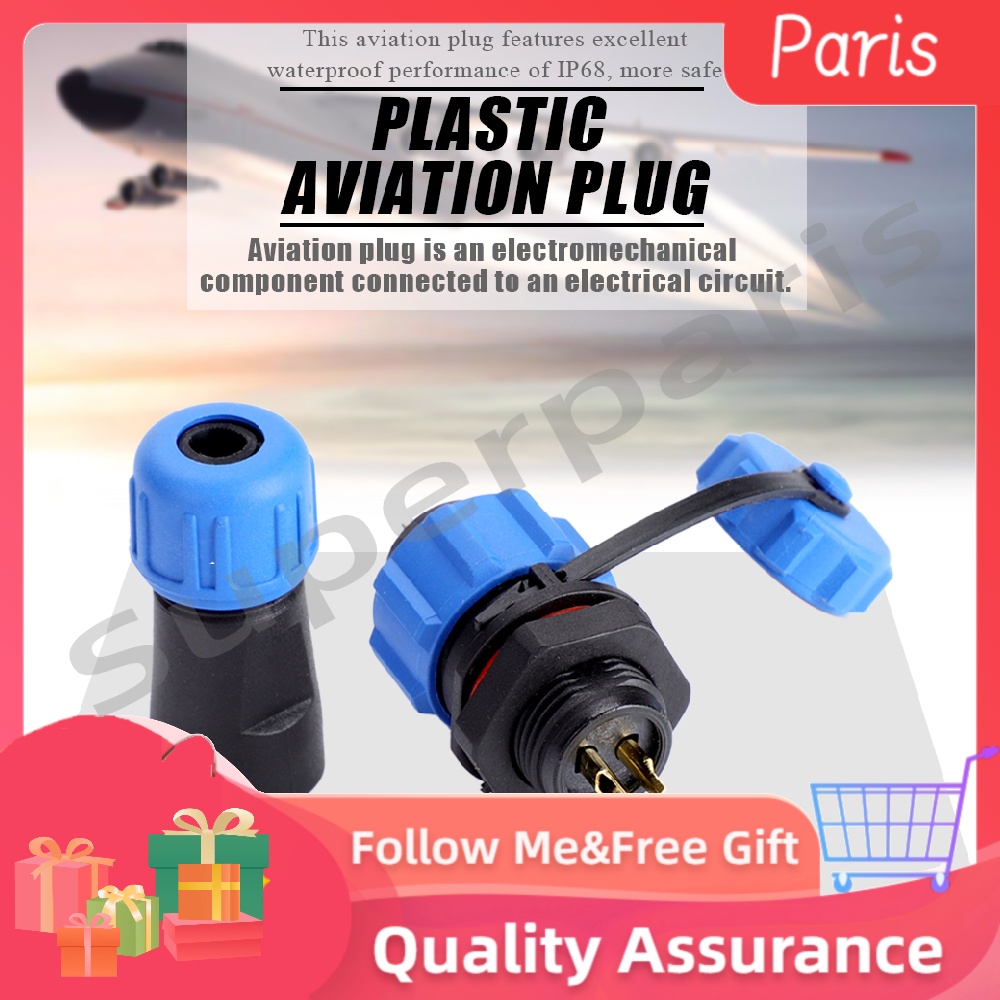 Đầu cắm chống nước chuẩn IP68 SP13 SP17 SP21 chuyên dụng sạc xe, chống nước có đầu bịt 2P 3P 4P 5P 6P 9P