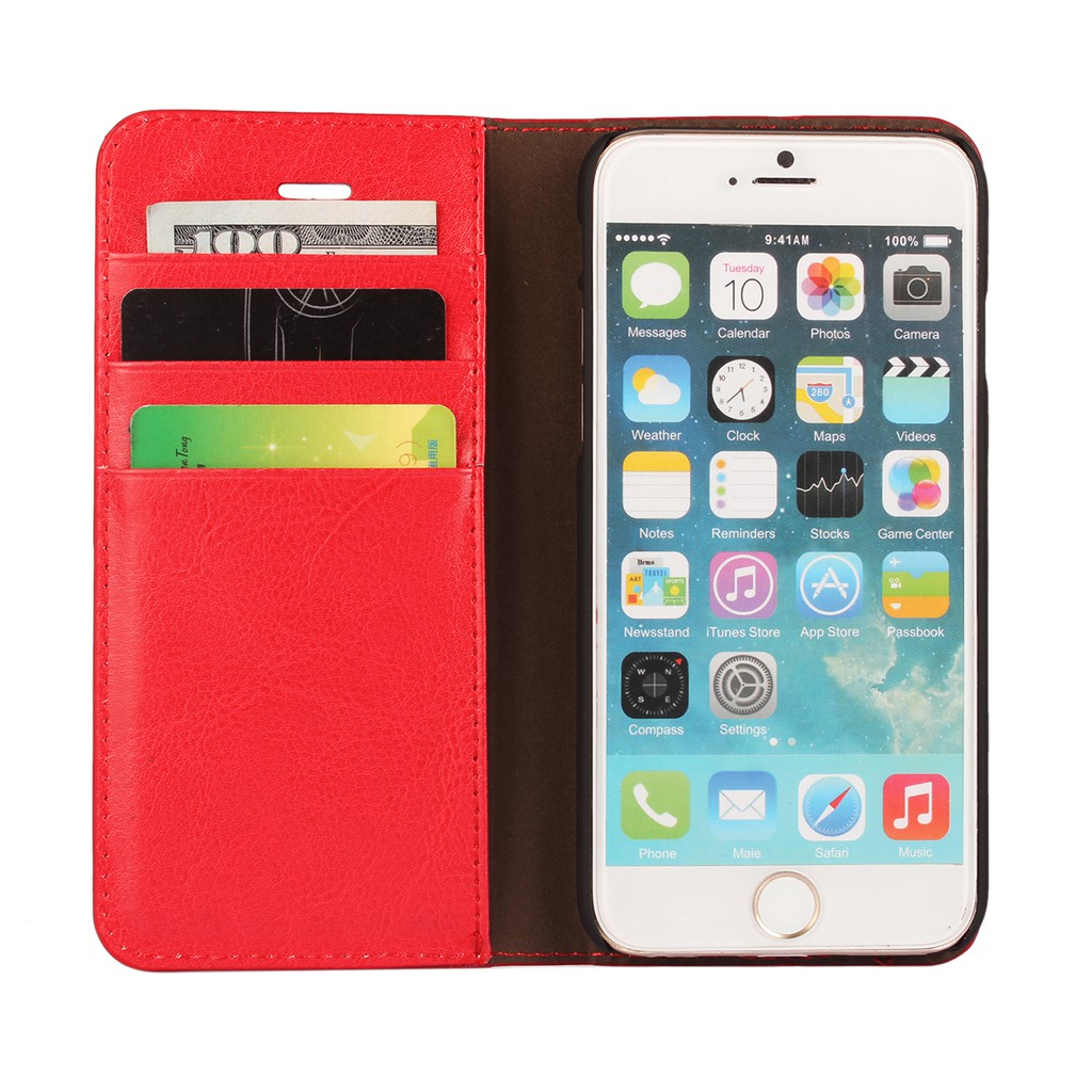 Bao da điện thoại tích hợp ngăn đựng thẻ cho Apple iPhone 7 Plus / 8 Plus 6S Plus | BigBuy360 - bigbuy360.vn