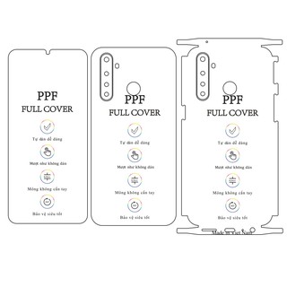 Dán dẻo PPF Realme 5 Pro – Tặng cường lực camera