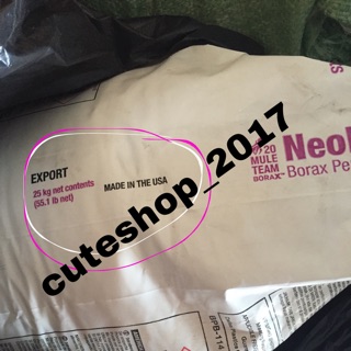 combo borax mỹ(0,5kg)