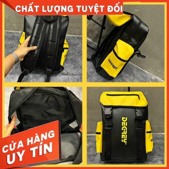 🌈Balo DEGREY Sáng tạo vàng đen🌈Free ship🌈