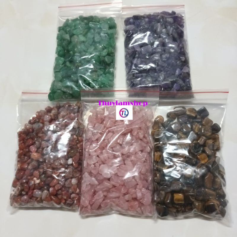 1kg đá thanh tẩy dùng trong thuật phong thủy, trang trí vườn tược, nhà cửa bể cá