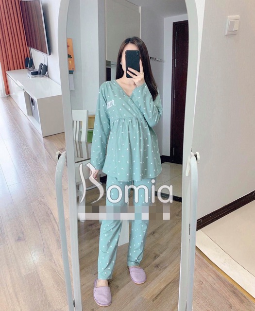 Bộ Pink bầu và sau sinh chất đẹp