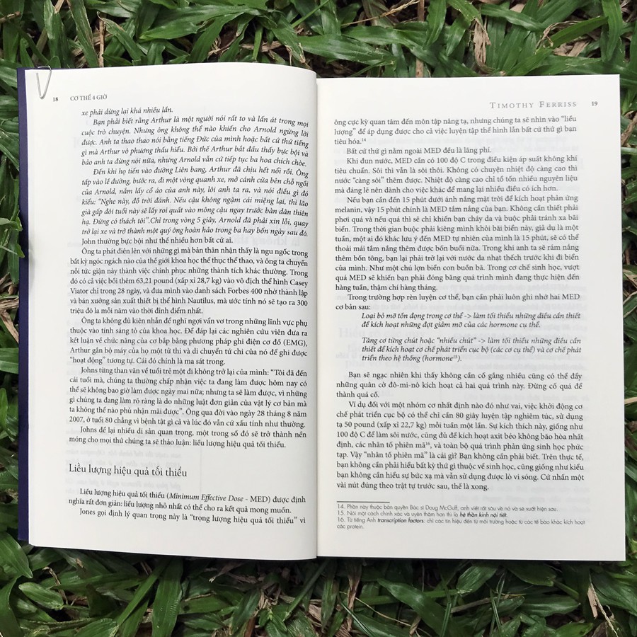 Sách - The 4 - Hour Body: Cơ Thể 4 Giờ (Bí Quyết Cân Đối, Khỏe Mạnh Và Đời Sống Tình Dục Thăng Hoa) | BigBuy360 - bigbuy360.vn