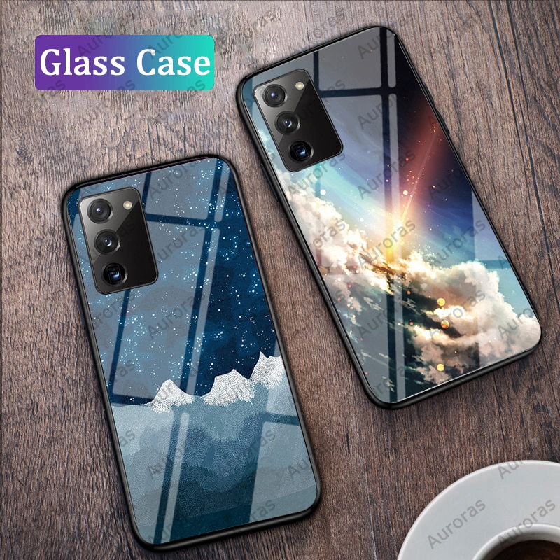 Ốp điện thoại kính cường lực in họa tiết thời trang xinh xắn cho Samsung S20 Fe 5g Samsung Galaxy S20 Fe
