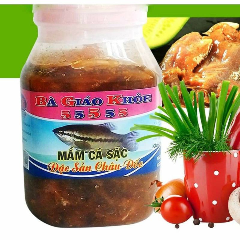 Mắm cá sặc _ Bà giáo khỏe 55555 hủ 500g