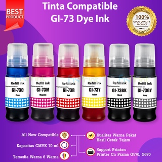 Mực in gi-73 gi73 gi 73 cho máy in canon g570 g670 g-570 670