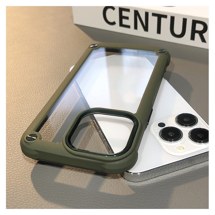 Ốp Điện Thoại Trong Suốt Có Túi Khí Chống Rơi Cho iPhone 14 13 12 11 Pro Max XS XR X 8 7 6 6S Plus + SE 2020