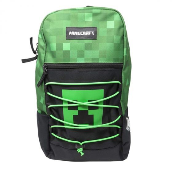 Balo minecraft creeper kiểu dáng thể thao