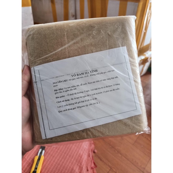 tệp 500g lá ram quấn nem