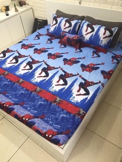Bộ vỏ ga - gối siêu nhân nhện