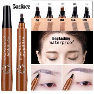 Bút chì kẻ lông mày phẩy sợi 4D BK