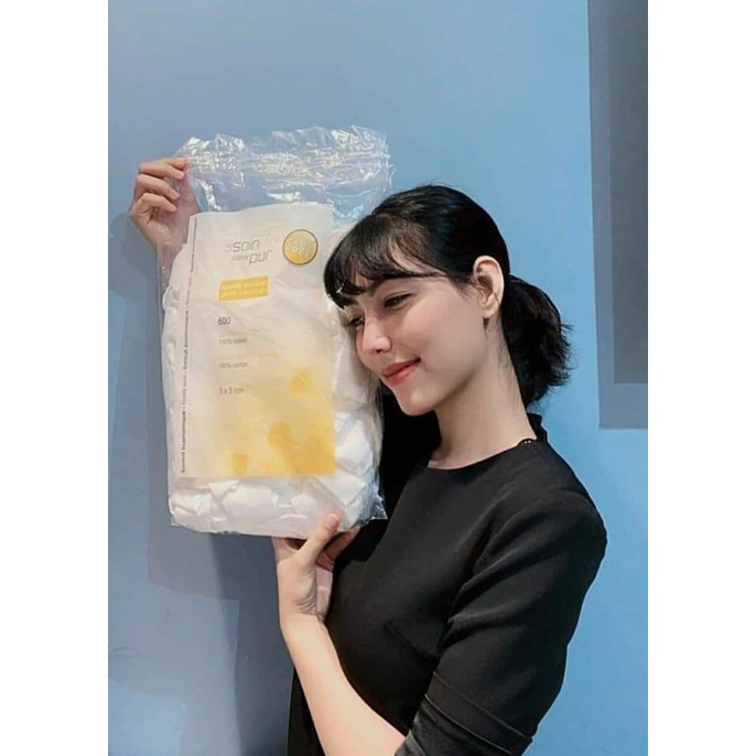 Bông Tẩy Trang Pháp  gói 600 miếng