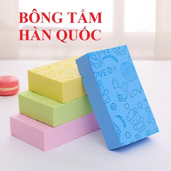 SALE!!! [Rẻ vô địch] Bông Tắm Bọt Biển BôngTắm Kỳ Da Chết (GIAO MÀU NGẪU NHIÊN)