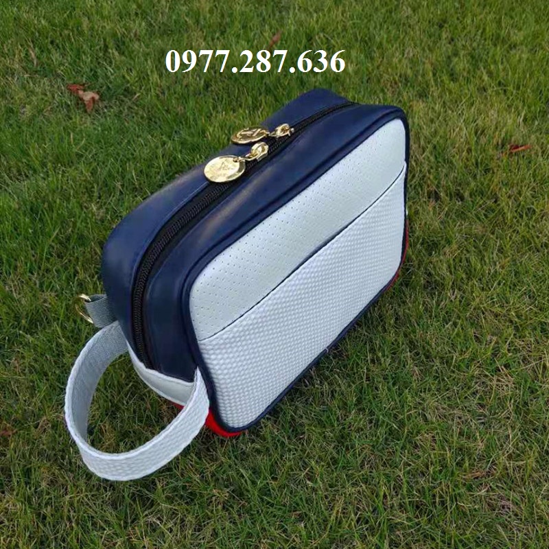 Túi golf cầm tay nam nữ clutch mini 2 ngăn chống nước cao cấp đựng phụ kiện cá nhân tiện lợi CT026