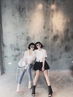 Boot hở mũi cao gót basic