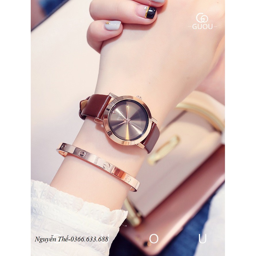 Đồng hồ nữ chính hãng đẹp Guou #NU074 | BigBuy360 - bigbuy360.vn