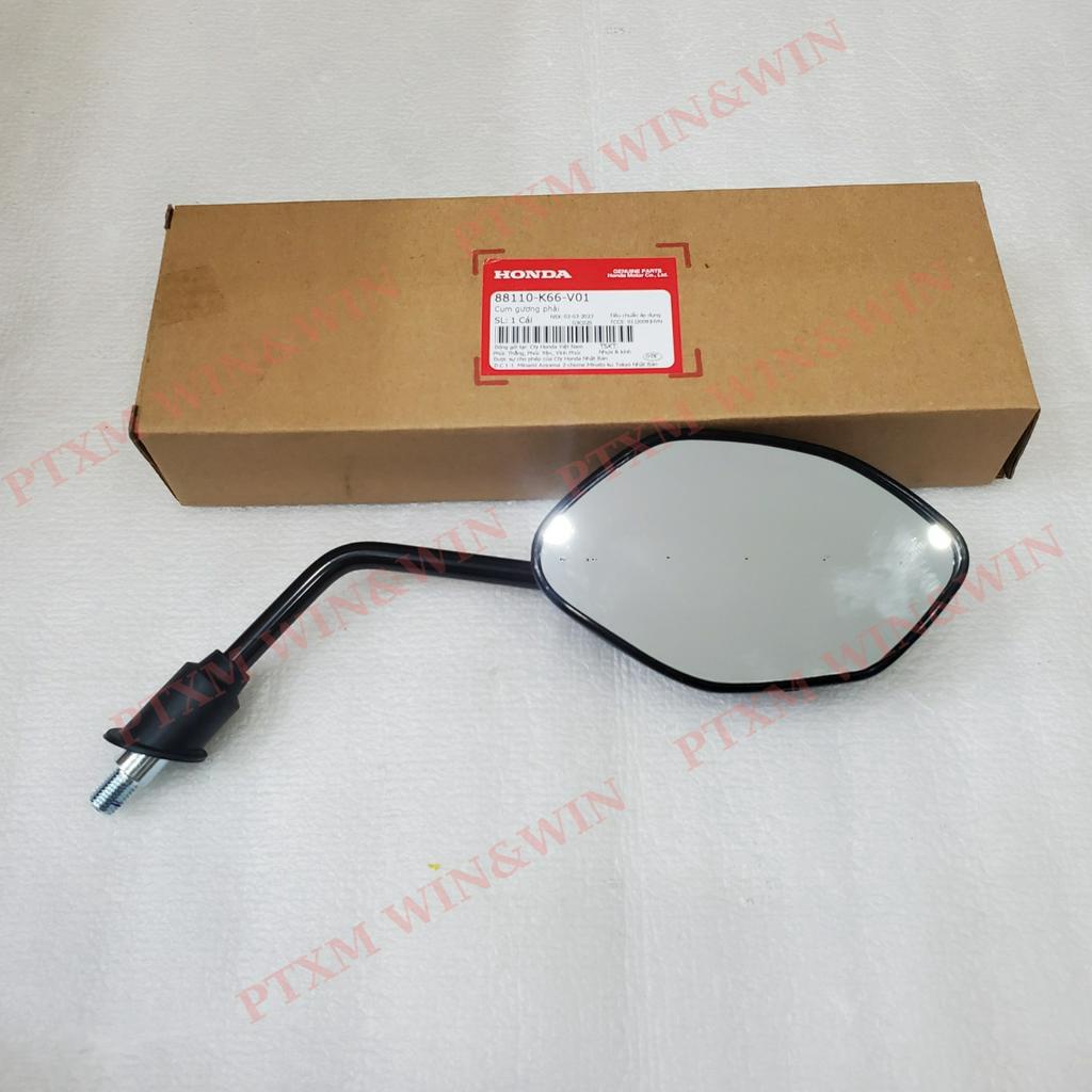 Kính hậu, Kiếng hậu AB 125 2016-2020 zin Honda VN - 88120-K66-V01/ 88110-K66-V01