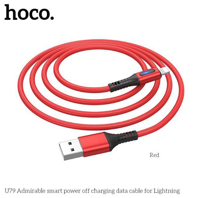 Cáp sạc hoco u79 tự ngắt thông minh cho iphone,type c,micro 💥GIÁ HỦY DIỆT💥-Phụ Kiện Nhật Linh