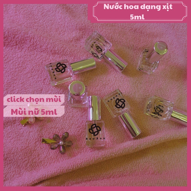 - NỮ -Nước hoa xịt 5ml