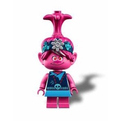 Poppy Đồ chơi lắp ráp Iego chủ đề Trolls World Tour Nhân vật Quỷ lùn tinh nghịch - Poppy